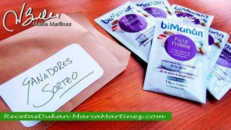 PURA Proteína biManán: Packs de Muestras listos para enviar (Sorteo Recetas Dukan)
