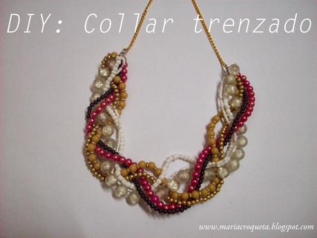 DIY Collar trenzado