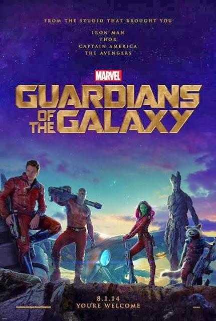 GUARDIANS OF THE GALAXY: Poster y trailers de la película cósmica de Marvel Studios