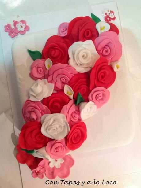 Tarta vintage para  Andrea