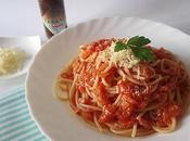 Espaguetis amatriciana