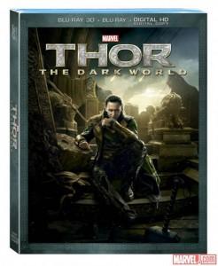 Portada especial de Loki del Blu-ray de Thor: El Mundo Oscuro