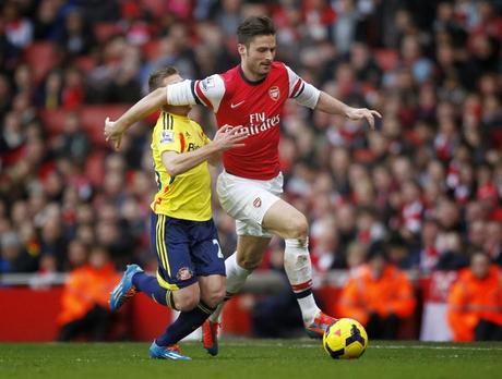 Goleada del Arsenal ante el Sunderland