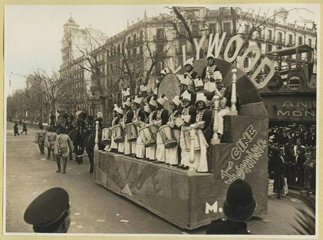 YA LLEGA EL CARNAVAL, BARCELONA EL CARNAVAL DE HACE 100 AÑOS...23-02-2014...!!!