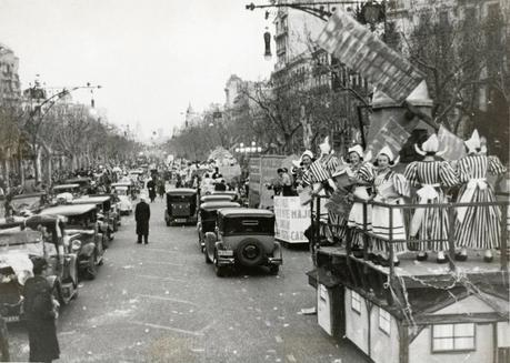 YA LLEGA EL CARNAVAL, BARCELONA EL CARNAVAL DE HACE 100 AÑOS...23-02-2014...!!!