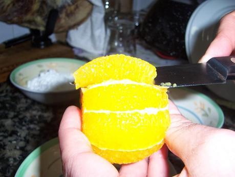 PASTEL LIBANÉS DE ALMENDRAS Y NARANJA