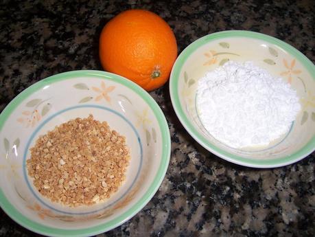 PASTEL LIBANÉS DE ALMENDRAS Y NARANJA