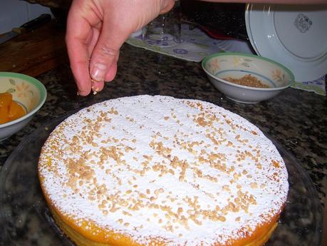 PASTEL LIBANÉS DE ALMENDRAS Y NARANJA