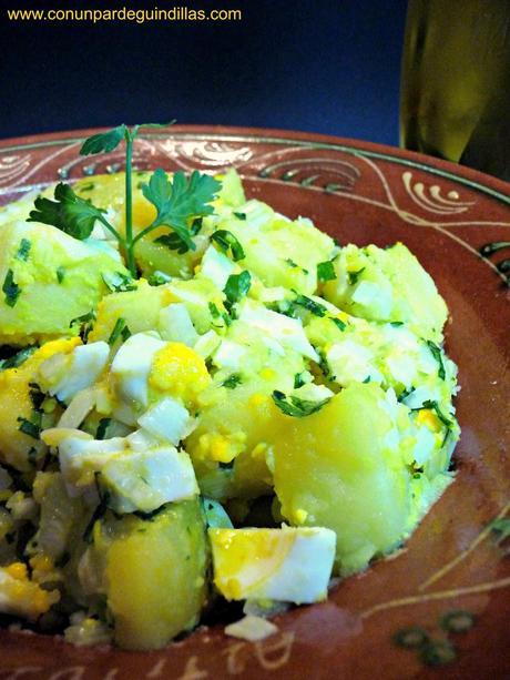 Papas aliñás, reto #elasaltablogs