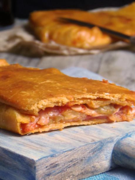 EMPANADA DE BERENJENA Y BACON