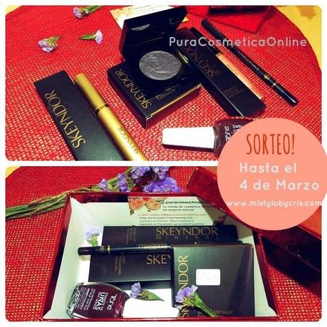 SORTEO KIT DE MAQUILLAJE DE PURA COSMÉTICA ONLINE.