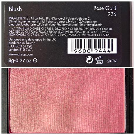 Coloretes Sleek: Rose Gold y Pomegranate. ¿Se merecen la fama que tienen?