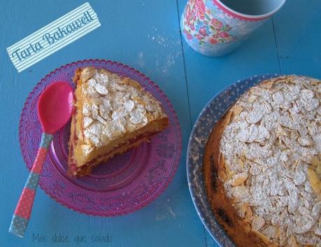 Tarta Bakewell con frambuesas : Asalta blogs