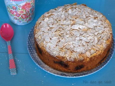 Tarta Bakewell con frambuesas : Asalta blogs