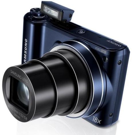 Samsung WB250F azul zoom
