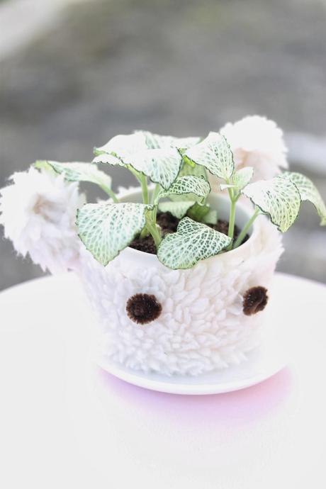 DIY Home - Case Pot cute Kawaii (Funda para maceta cute kawaii)