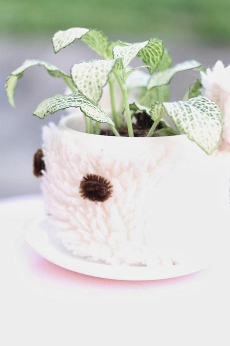 DIY Home - Case Pot cute Kawaii (Funda para maceta cute kawaii)