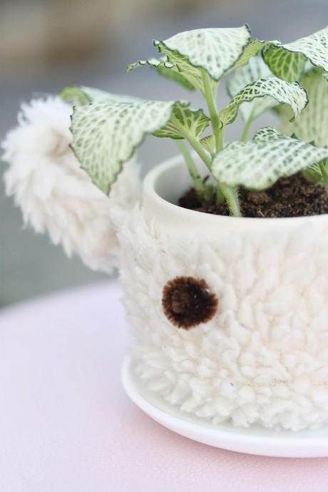 DIY Home - Case Pot cute Kawaii (Funda para maceta cute kawaii)