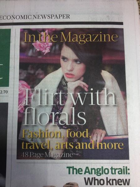 My fashion editorial for the Sunday Business Post Magazine