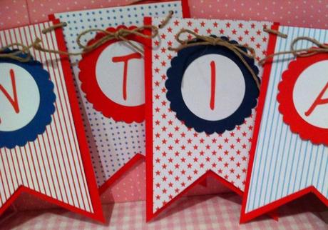 Detalles de comunion:Guirnalda con nombre