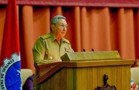 Raúl Castro expresó apoyo a Maduro [+ discurso Congreso de trabajadores]