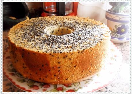 Sesamo negro chiffon cake