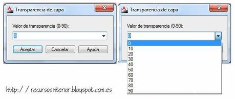 Transparencias en Autocad
