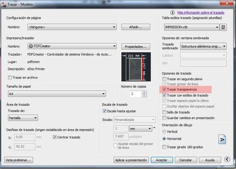 Transparencias en Autocad