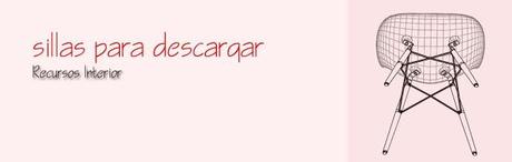 Descargar sillas de diseño 3D en Autocad, 3D Max o Sketchup