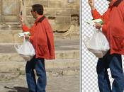 Crear guardar fondo transparente imagen