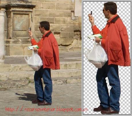 Crear y guardar fondo transparente en una imagen