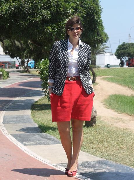 Mis Looks - Blanco, negro & rojo