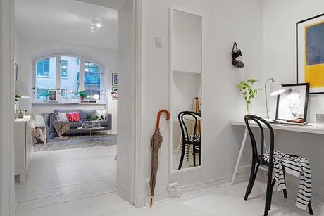 Blanco y Gris Rustico en los Paises Escandinavos