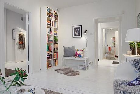 Blanco y Gris Rustico en los Paises Escandinavos