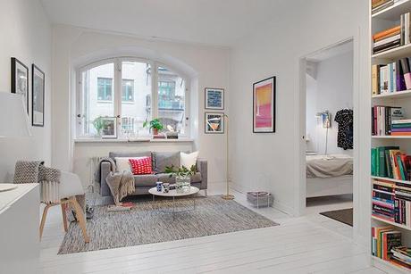 Blanco y Gris Rustico en los Paises Escandinavos