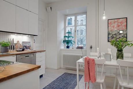 Blanco y Gris Rustico en los Paises Escandinavos