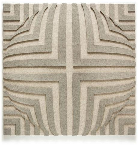 Soft Art, obras de fieltro volumétricas a medio camino entre objeto artístico y decorativo. Soft Art 04