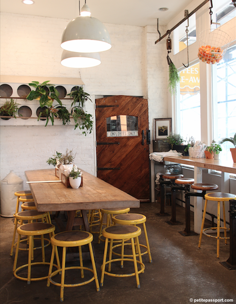 El JuiceBar de moda en New York. Un espacio fresco e inspirador.