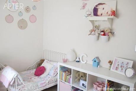 Antes y Después: como decorar de BEBÉ A NIÑA