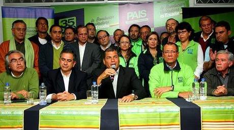 Alianza País pierde alcaldías de Guayaquil y Quito.