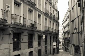 Calle del Bonetillo, en Madrid. Foto de Yanko Pla.