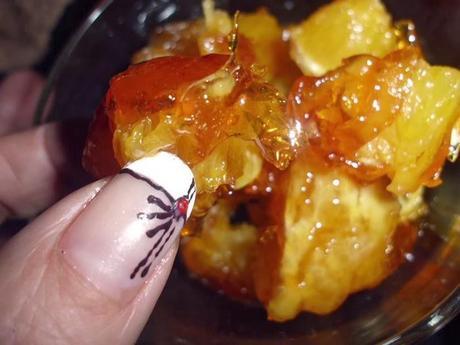 Naranjas Acarameladas caramelo