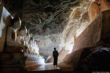 Cuevas con templos budistas (Galería).
