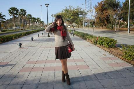 Red and brown Red and brown