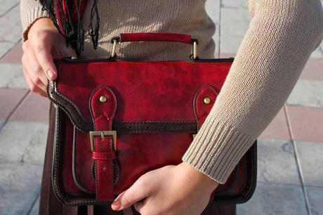 Red and brown Red and brown