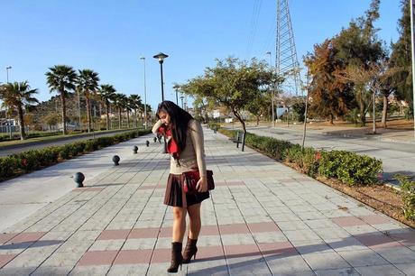 Red and brown Red and brown