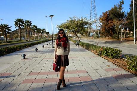 Red and brown Red and brown