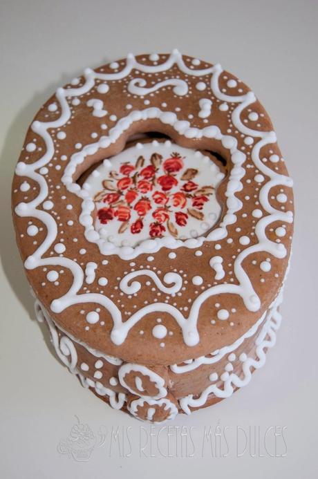 CAJA DE GALLETA DE JENGIBRE