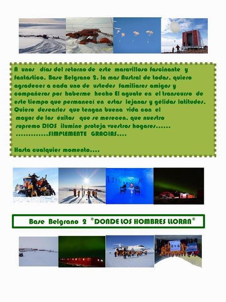 RELEVO DE LA DOTACION 2013 DE BELGRANO II