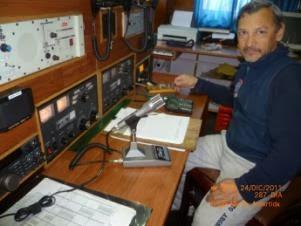 ENTREVISTA AL ENCARGADO DE LA RADIOESTACION DE LA BASE ANTARTICA CARLINI
